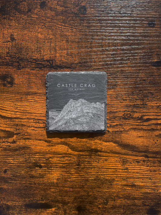 Castle Crag Coaster ⇻ Sketch