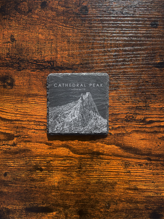 Cathedral Peak Yosemite Coaster ⇻ Sketch