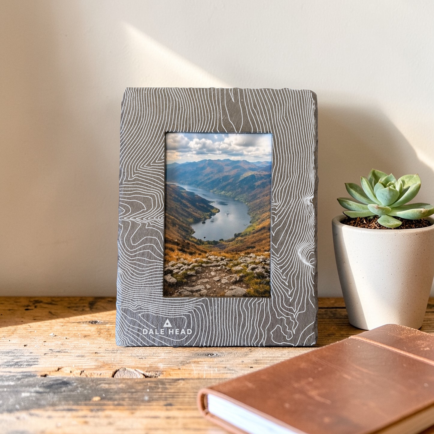 Dale Head - Lake District - Contour Slate Photo Frame