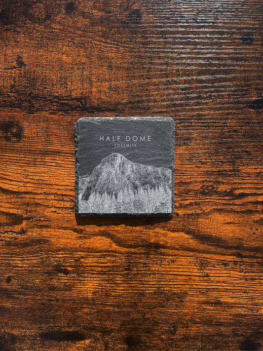 Half Dome Yosemite Coaster ⇻ Sketch