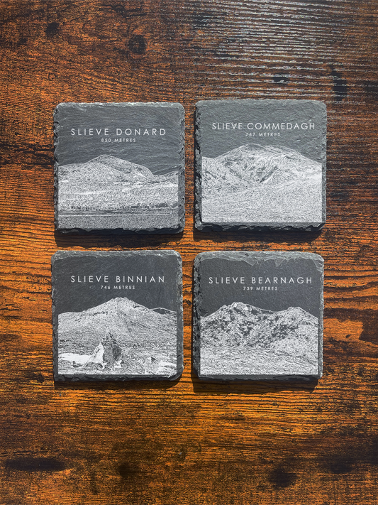 Mourne Mountains Set of Coasters ⇻ Sketch