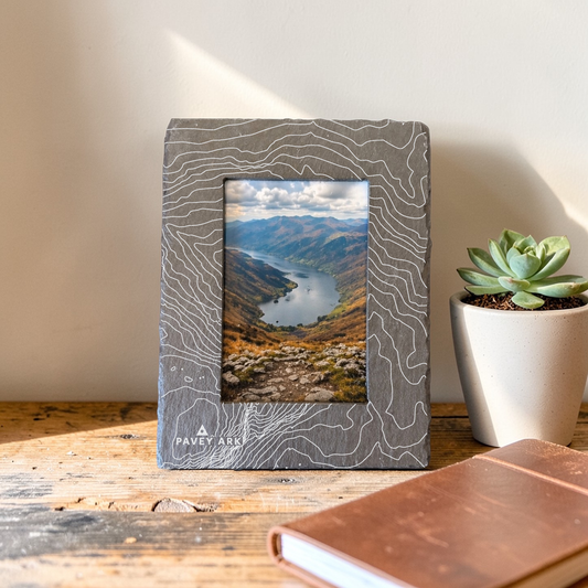 Pavey Ark - Lake District - Contour Slate Photo Frame