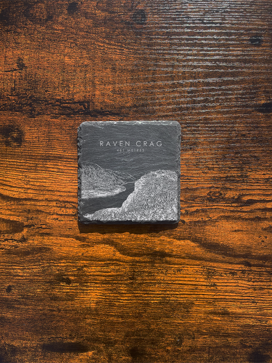 Raven Crag Coaster ⇻ Sketch