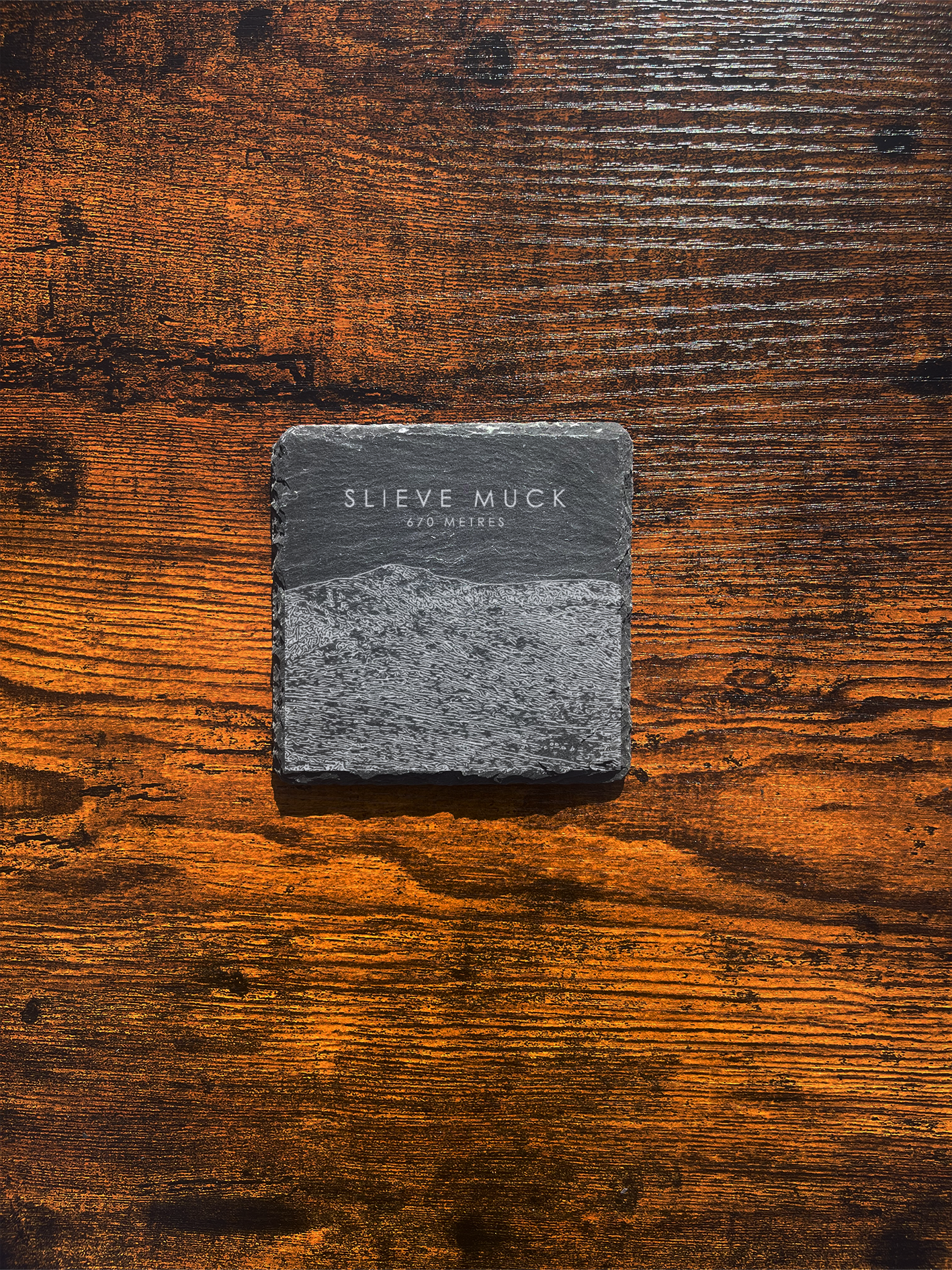 Slieve Muck Coaster ⇻ Sketch