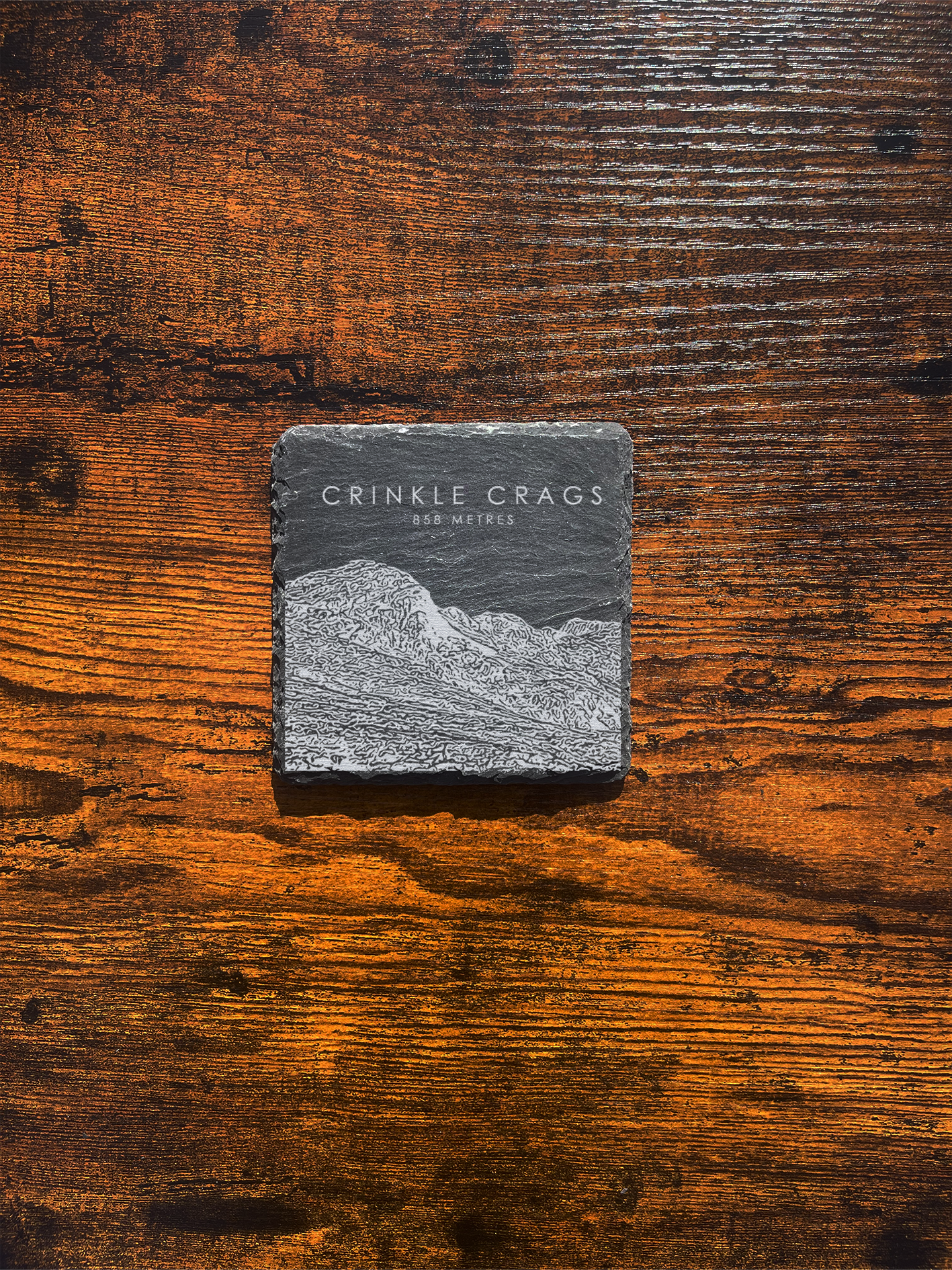 Crinkle Crags Coaster ⇻ Sketch