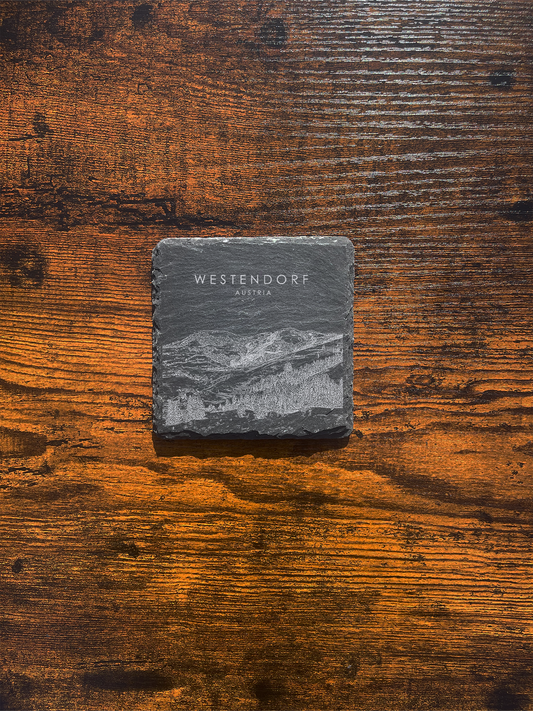 Westendorf Ski Resort Slate Coaster