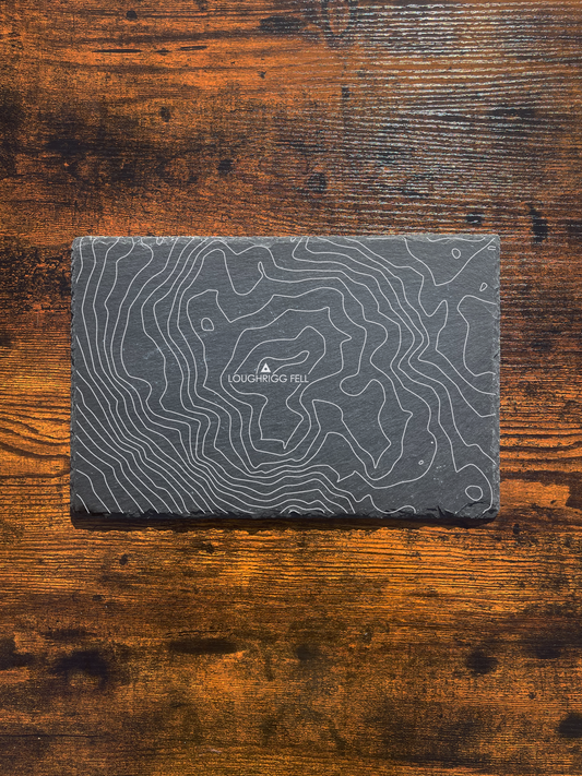 Loughrigg Fell Placemat ⇻ Contour