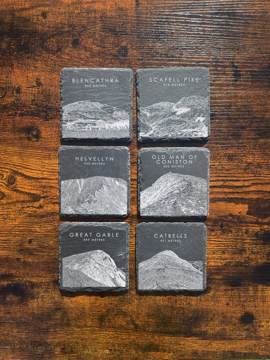 Lake District Set of Coasters ⇻ Sketch