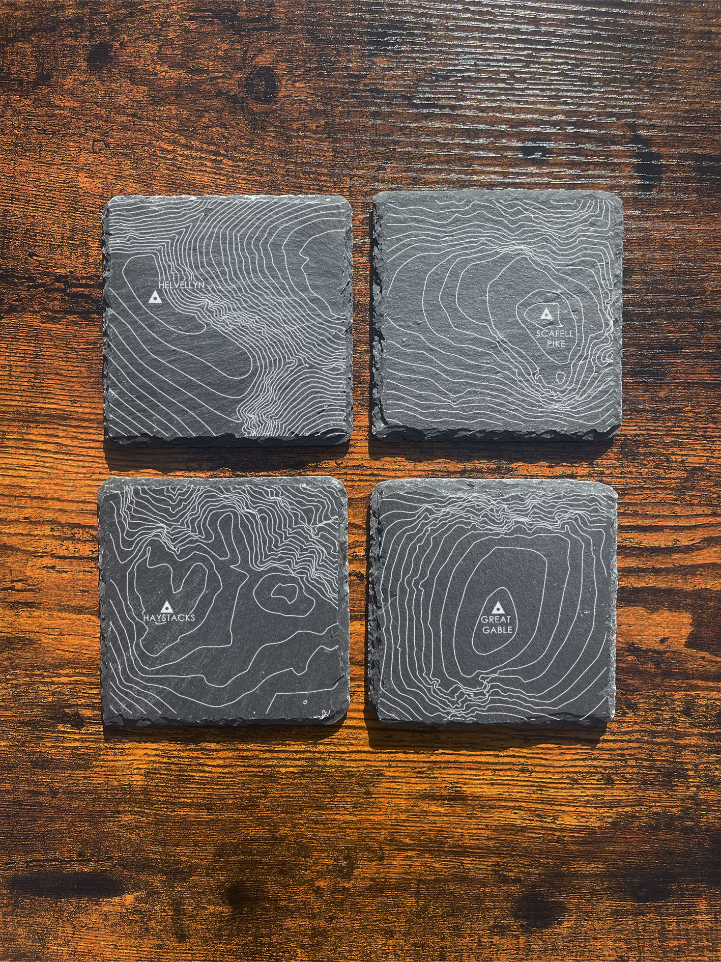Lake District Set ⇻ Contour – Etching Summit