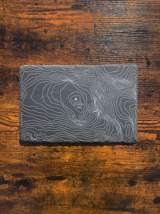 Scafell Pike Placemat ⇻ Contour
