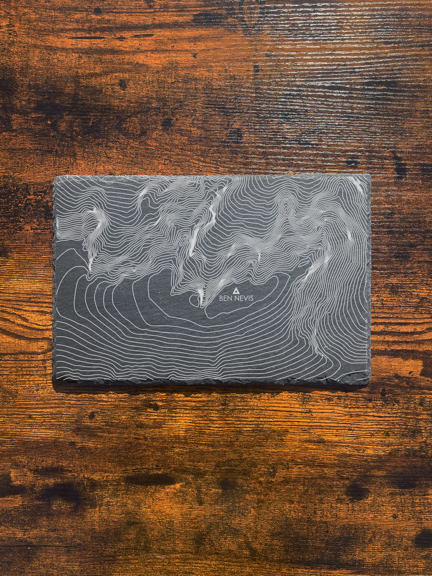 Ben Nevis Placemat ⇻ Contour – Etching Summit