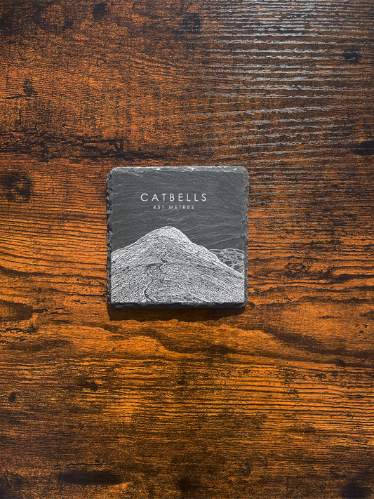 Catbells Coaster ⇻ Sketch