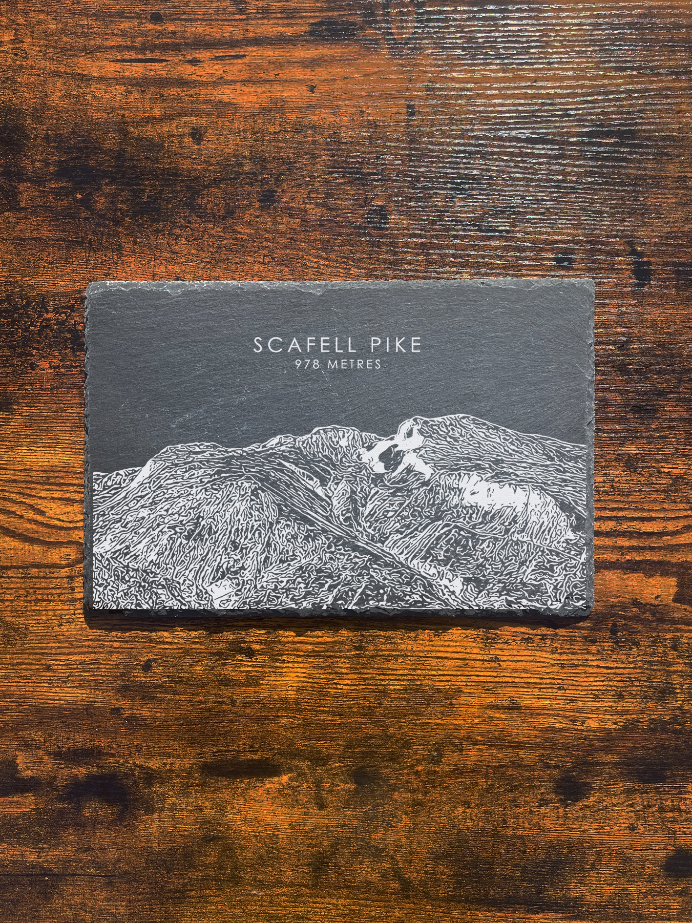 Scafell Pike Placemat ⇻ Sketch